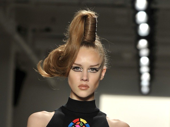 Hairstyles from New York Fashion Week Jeremy Scott Runway Hairstyles ...