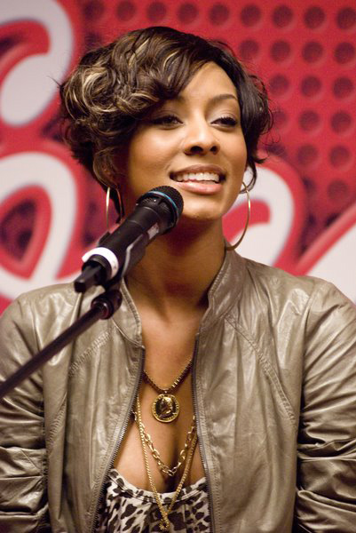 blonde hair keri hilson. brown hair with londe streaks