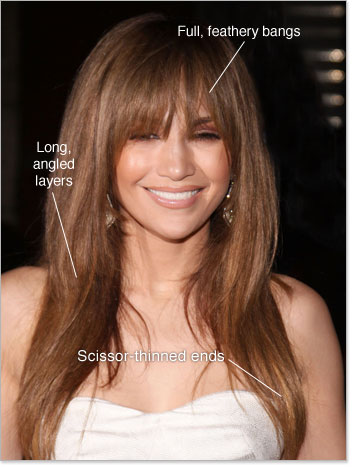 jennifer lopez hairstyles curly. Jennifer Lopez Long Hairstyle