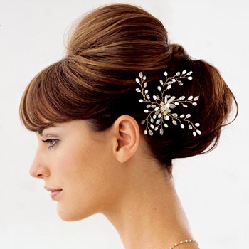 elegant updo hairstyles for weddings. a wedding up do hairstyle