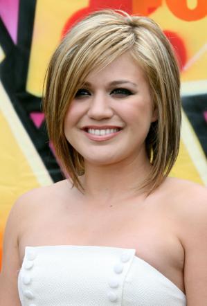 short chunky hairstyles. Round Face Hairstyle for Women