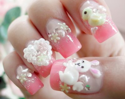 ideas for nail art designs. Summer Nailart Paint Designs