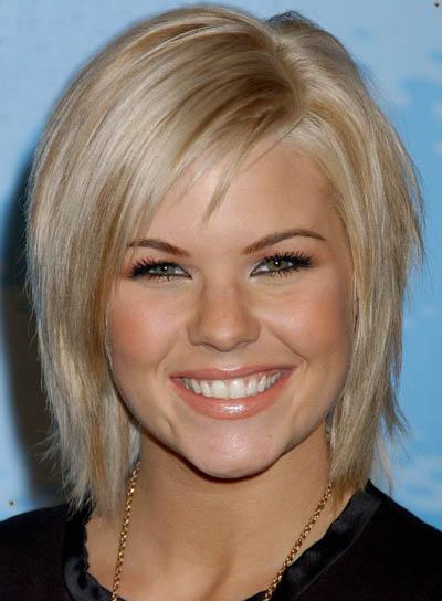 Short Hairstyles For Round Shaped Faces. For very short hair,