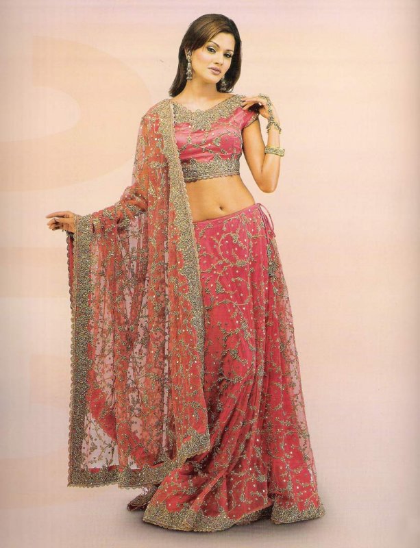 Net Lehenga Choli