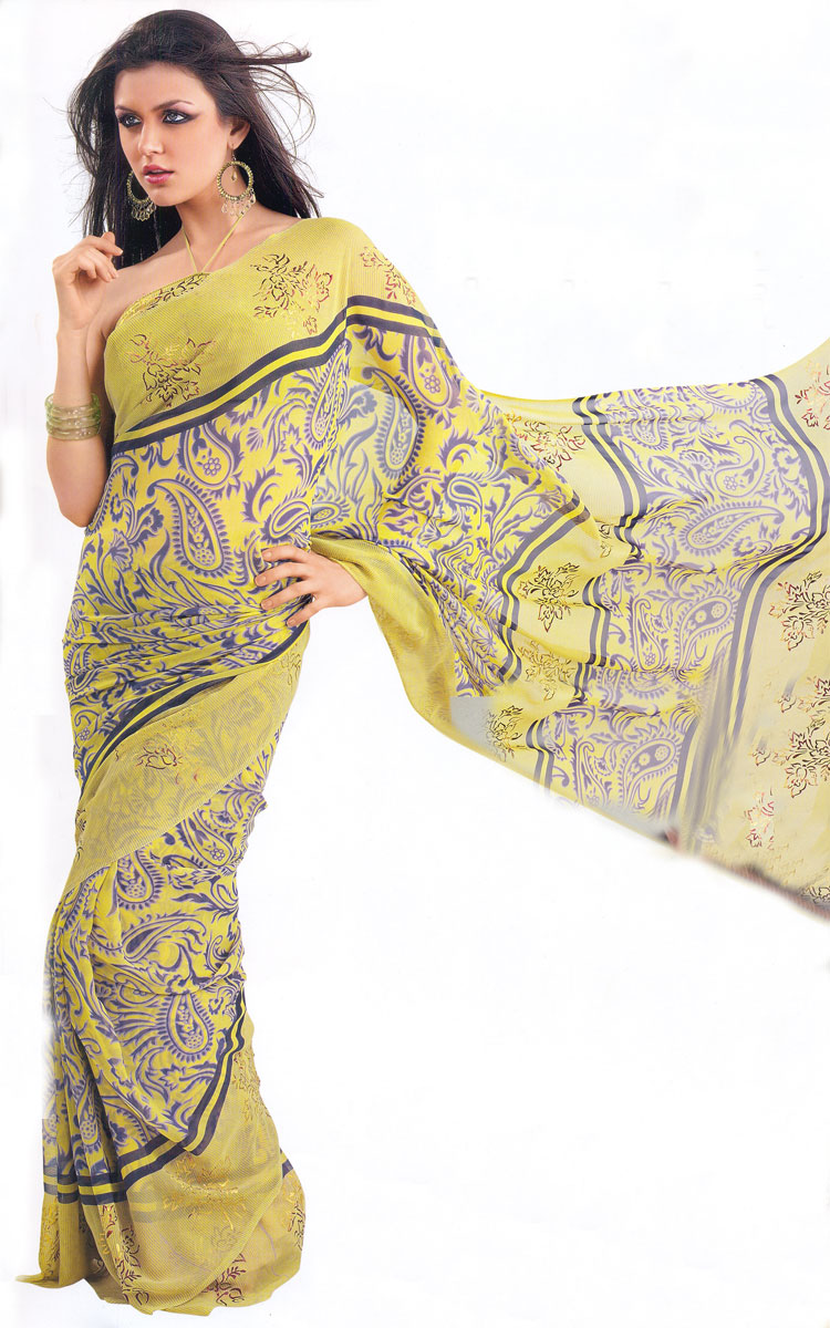 Saree Yellow