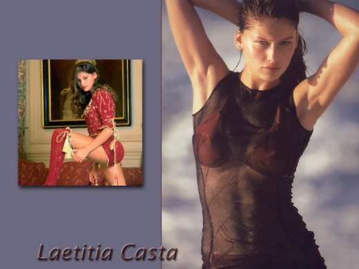 laetitia casta tattoo. Model Laetitia Casta