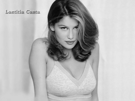 laetitia casta hot hairstyless. Laetitia Casta Monochrome