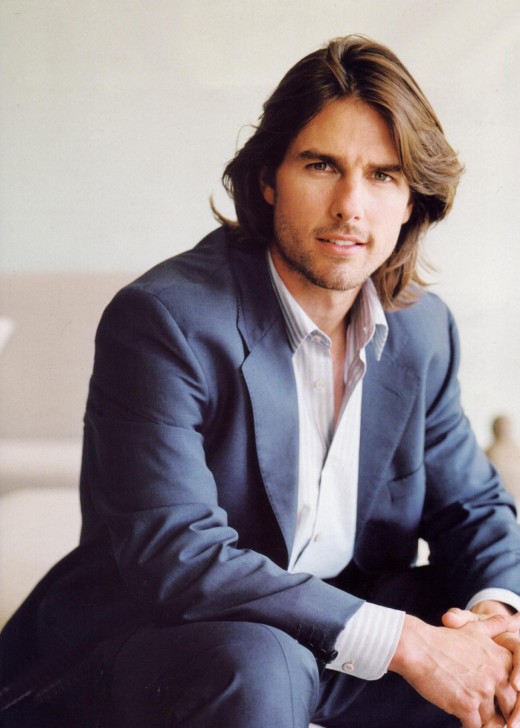 Tom Cruise Long Hairstyle