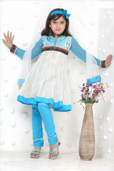 Pakistani Fashion 2010 Airline Kameez on Eid Salwar Kameez For Kids  Showcase Of Best Designs   Yusrablog Com
