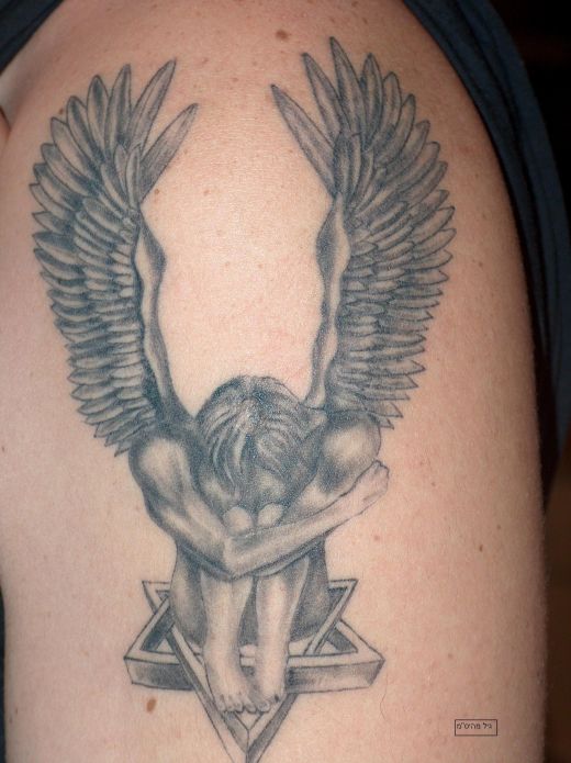 top tattoos. Best Angel Tattoo Design