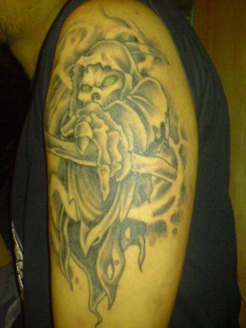 Angel of Death Tattoos Design