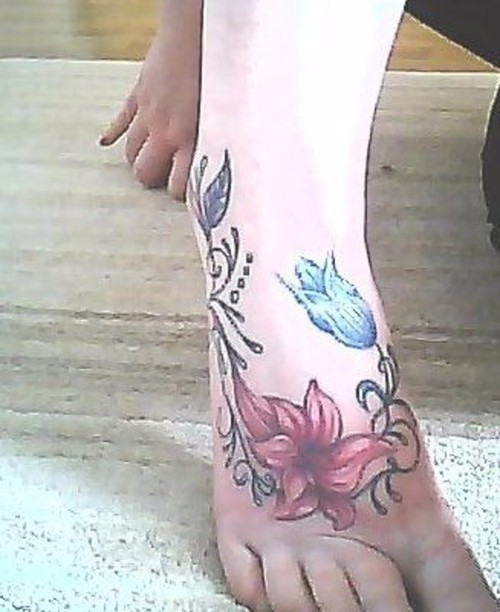tattoo on ankle. Best Ankle Tattoo Designs For