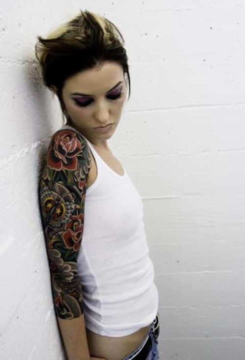 cool tattoo ideas for girls. Arm Tattoo Designs for College