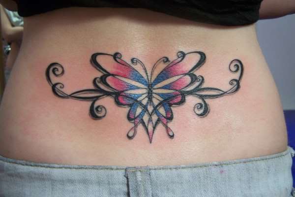 lower back tribal tattoos. Beautiful Tribal Tattoo Design