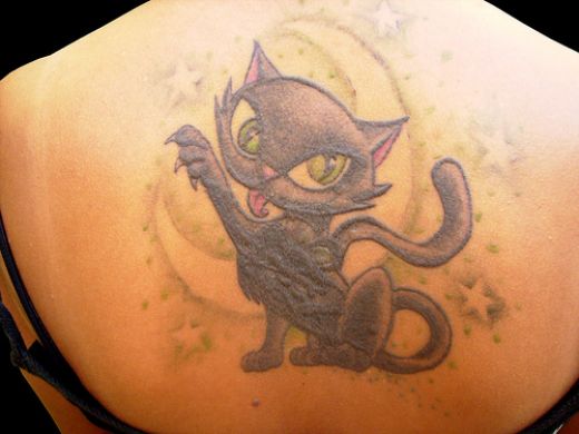 cat tattoo