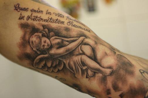 cherub tattoo. Cherub Tattoo