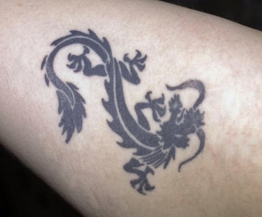 Dragon Tattoo Arm. Dragon Tattoo for Arm