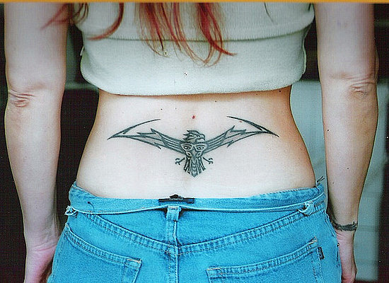 Girl Eagle Tattoo