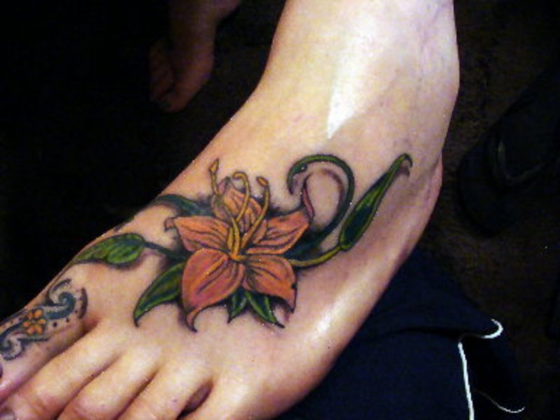 pictures of foot tattoos. More Stunning Foot Tattoo