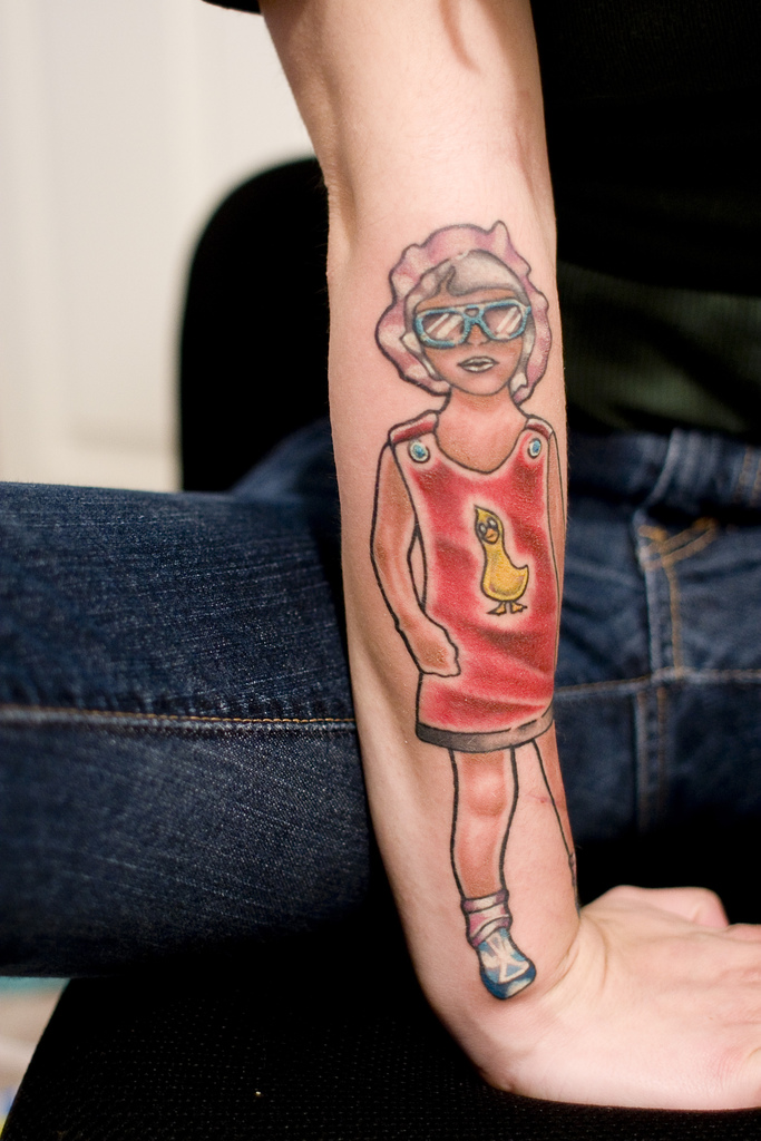 female forearm tattoos