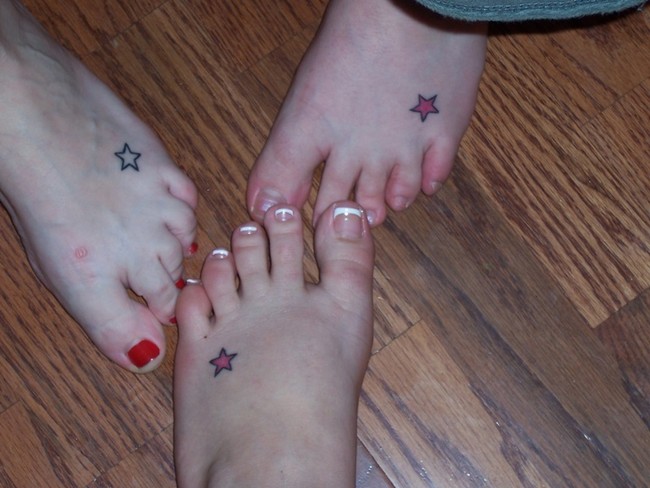 Friendship Tattoo for Feet