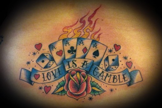 Gambling  tattoos