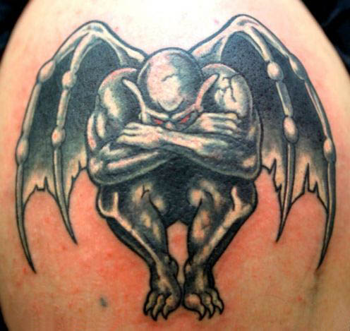 gargoyle tattoo designs. Gargoyle Tattoo Design