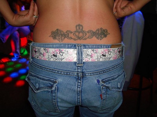 Tattoos For Females Lower Back. Girls Lower Back Tattoo