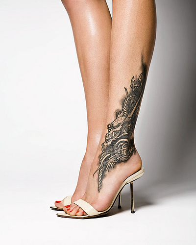 best tattoo designs for women. Ankle Tattoo for Women