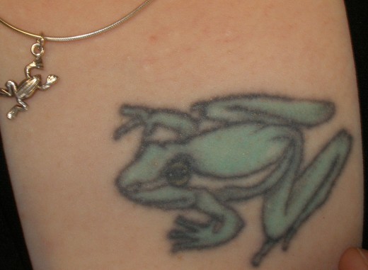 frog tattoo designs. Latest Frog Tattoo Design