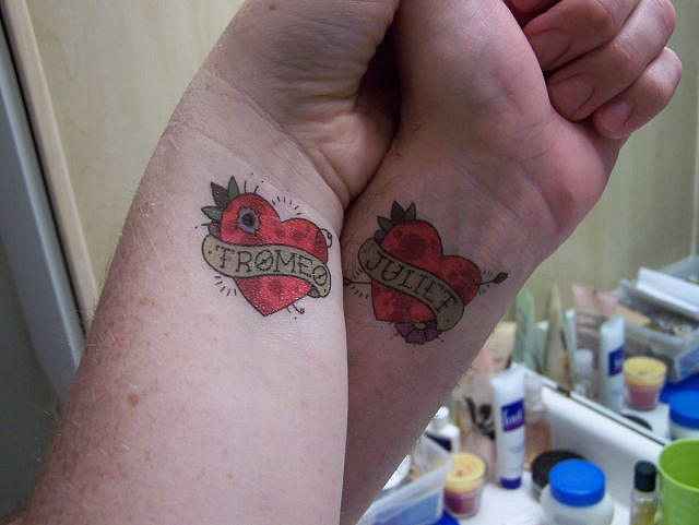 tattoo ideas for couples. Unique Love Tattoo Designs For