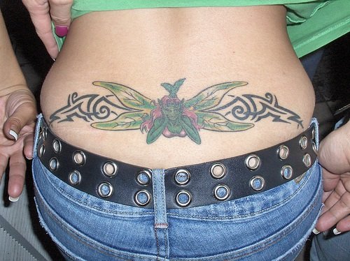 lower back tattoo cover up. Lower Back Tattoo New Style