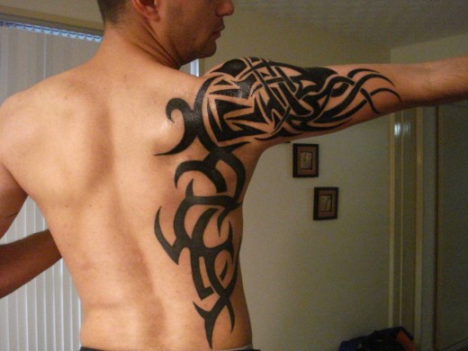 Maori Tribal Tattoo Design