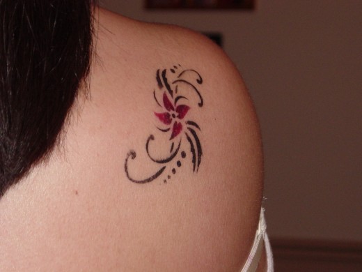 Shoulder Tattoo for Girls