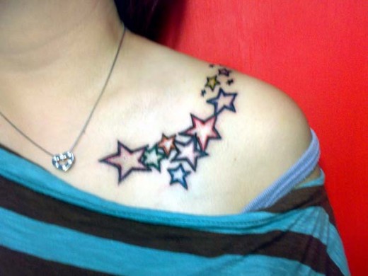 Shoulder Tattoo for Young