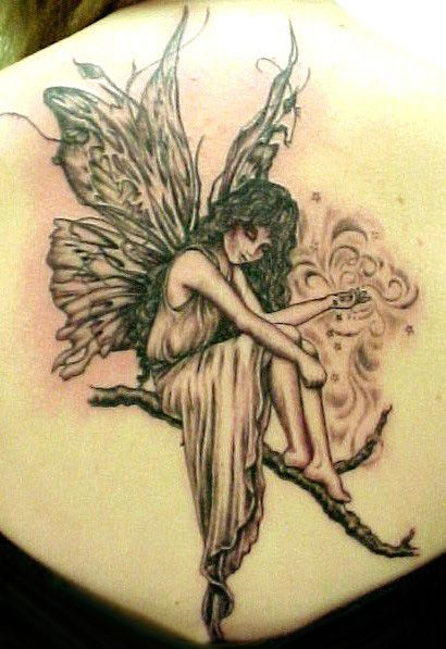 Top Women Angel Tattoo Design