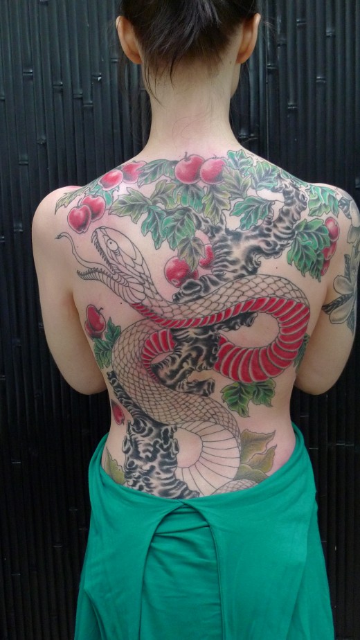 Tattoos On Upper Back. Upper Back Tattoo