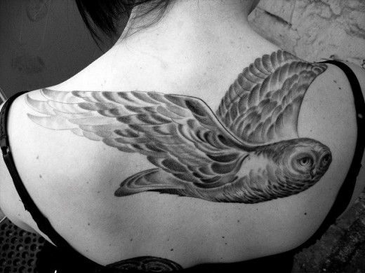 upper back tattoo gallery. Upper Back Tattoo New Style
