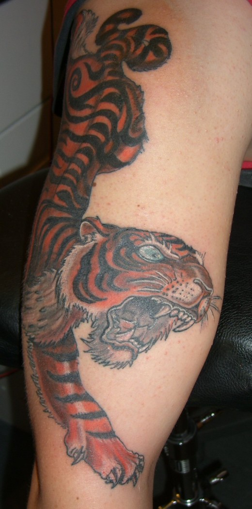 awesome tattoo ideas. Awesome Tiger Tattoo Design