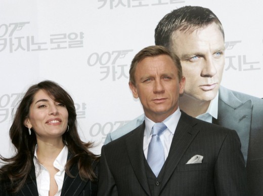 Caterina Murino with Daniel