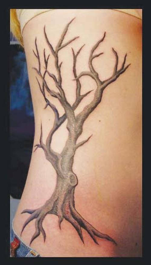 tree tattoo ideas. Elegant Tree Tattoo Design for
