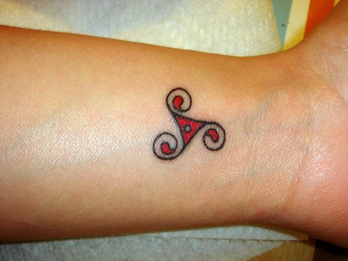 tattoo designs for girls wrist. Cute Girls Inner Wrist Tattoo