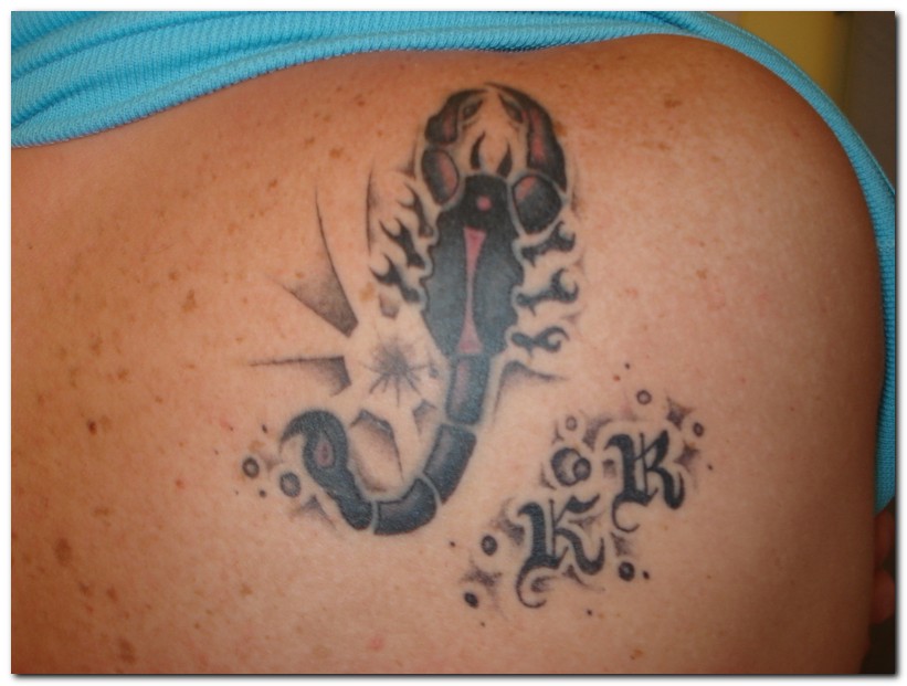 scorpio zodiac tattoo. scorpio zodiac tattoo.