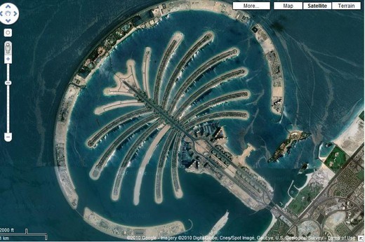 Dubai+islands+map