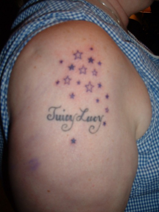 tattoo design ideas. Sleeve Star Tattoo Design