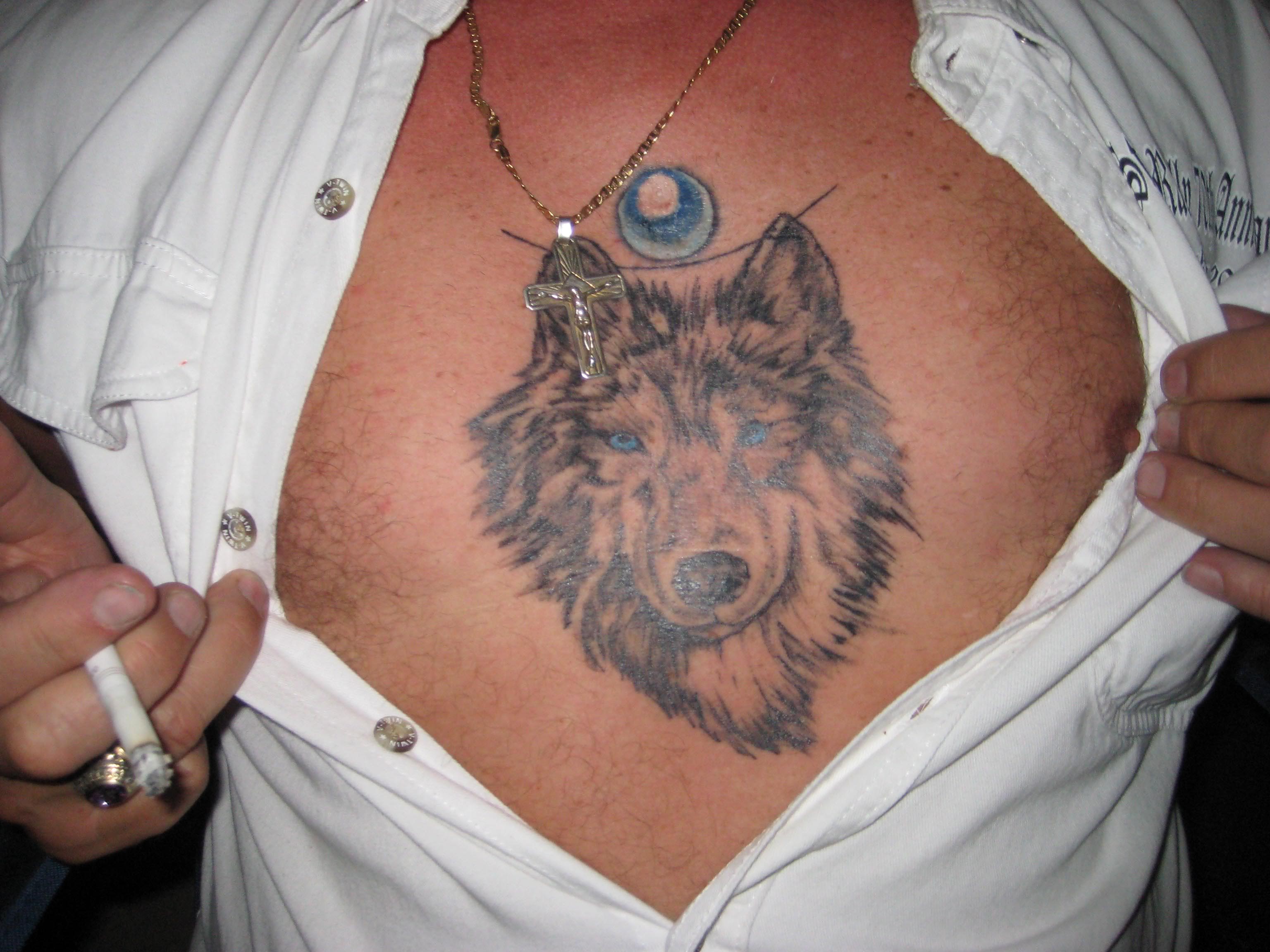 beautiful wolf tattoos