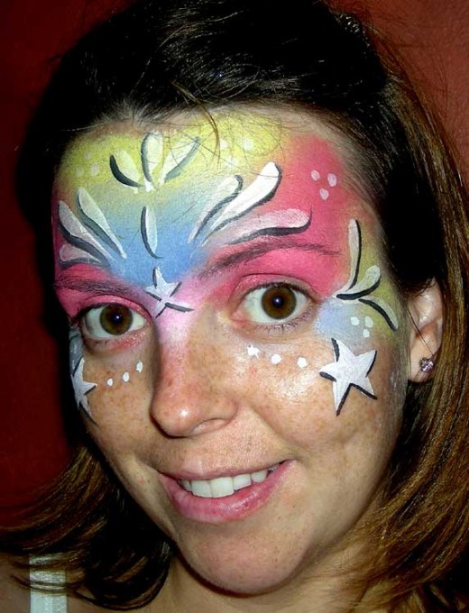 cool tattoo ideas for girls. Cool Tattoo Design on Face for