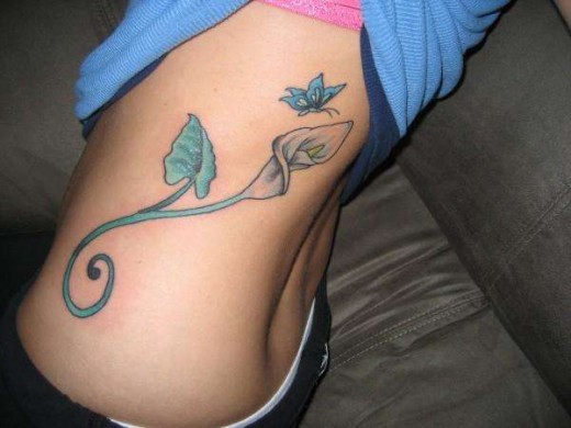 cute tattoos ideas for girls. Cute Girls Side Tattoo New Style for 2011 · Girls Side Tattoo Ideas for 2011