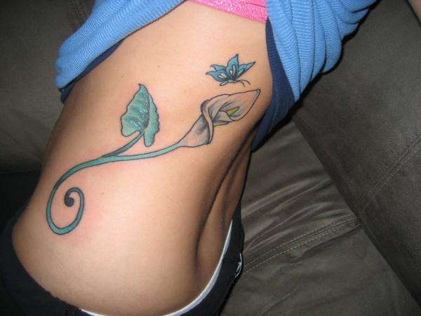 cute tribal tattoos for girls. You are here: Home » Cute Girls Side Tattoo New Style for 2011