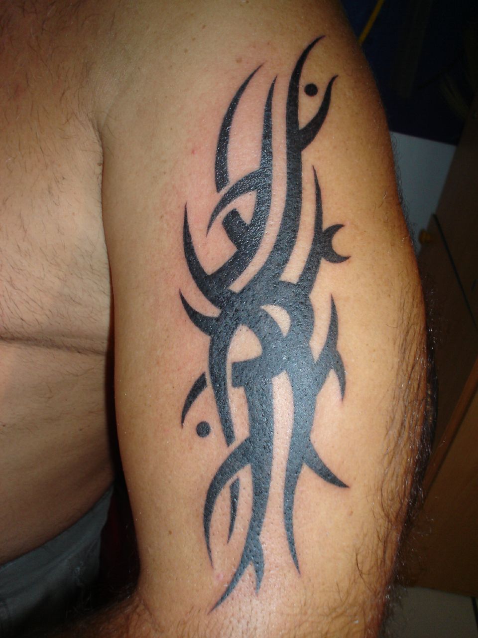Tribal Tattoos Designs for Men On Arm